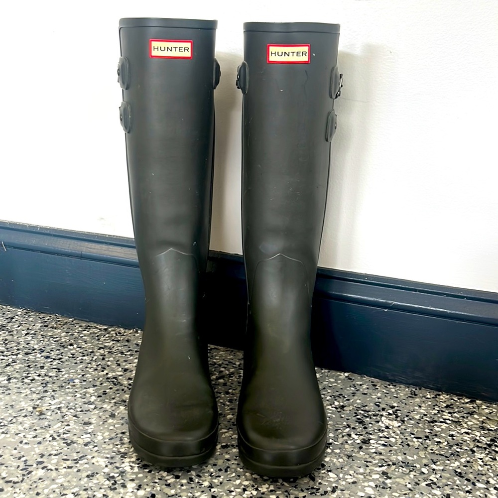 Womens HUNTER Rain Boots size 9